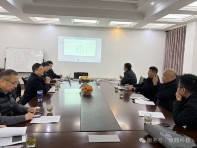 钱塘区应急管理局调研荷鼎科技"智电除险系统"以数字赋能筑牢安全生产防线