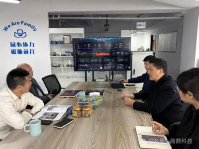 西湖区应急管理局党委委员张炳红调研荷鼎科技   共探智慧应急新路径 共筑安全治理新防线